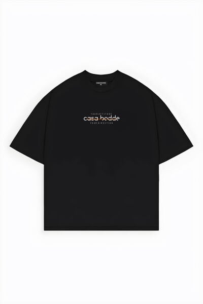 Your Direction Baskılı Basic Unisex Tişört1