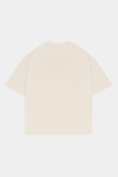 Push Yourself Baskılı Basic Unisex Tişört1