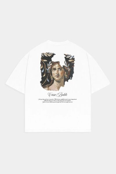 Mozaik Baskılı Unisex Tişört1